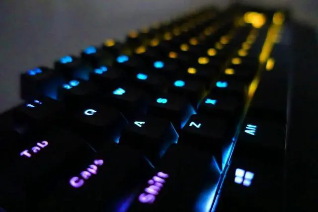 Alt view image 5 of 7 - i-rocks Mechanical RGB Gaming Keyboard with Genuine Cherry MX Switches for Windows PC Gaming USB Wired K60M Plus (Blue Switches)