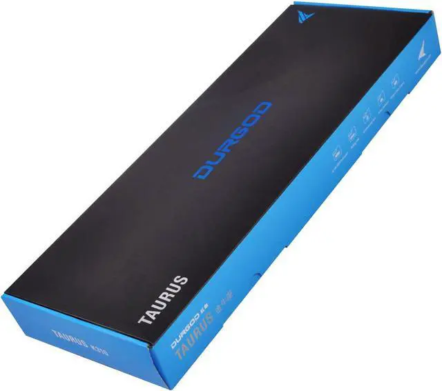 Alt view image 7 of 7 - DURGOD Typewriter Mechanical Keyboard Cherry MX Red Switches Type C Interface Tenkeyless 104 Keys (with Dust Cover) for Typist/Office (Space Grey)