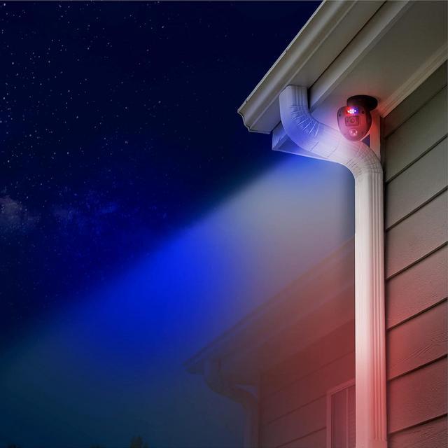 Alt view image 3 of 6 - Swann 1080p Black Flashing Lights Bullet Camera (Add-on)