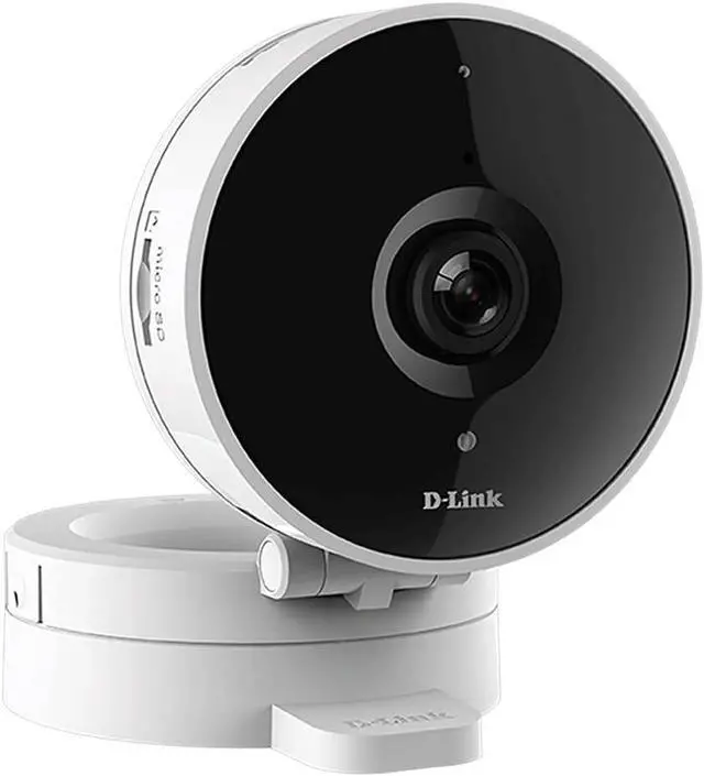 Alt view image 7 of 7 - D-Link HD WiFi Indoor Security Camera, Cloud Recording, Motion Detection & Night Vision, Amazon Alexa (Echo Show/Echo Spot/Fire TV), Google Assistant (Chromecast) (DCS-8010LH-US) White/Black