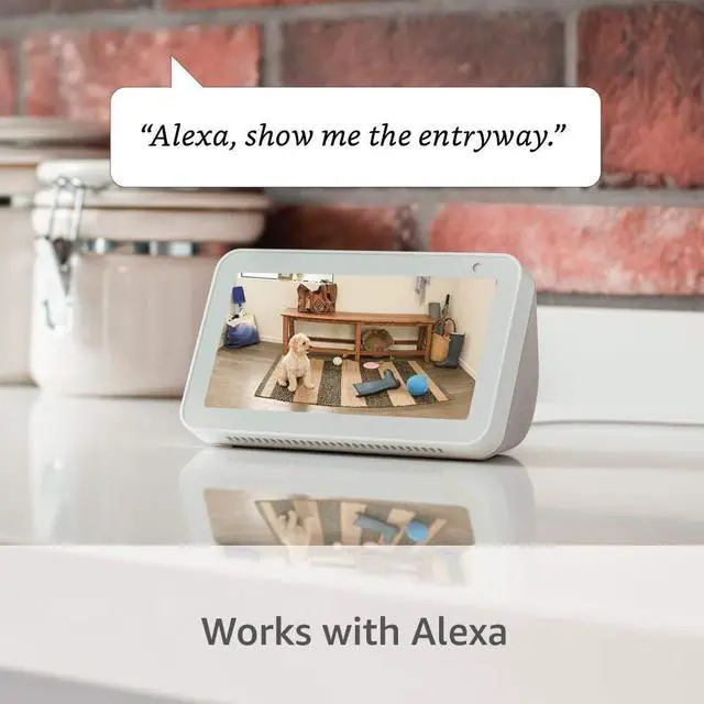 Alt view image 5 of 5 - Cam Elite, Power over Ethernet HD Security Camera with Two-Way Talk, Night Vision, Works with Alexa - White