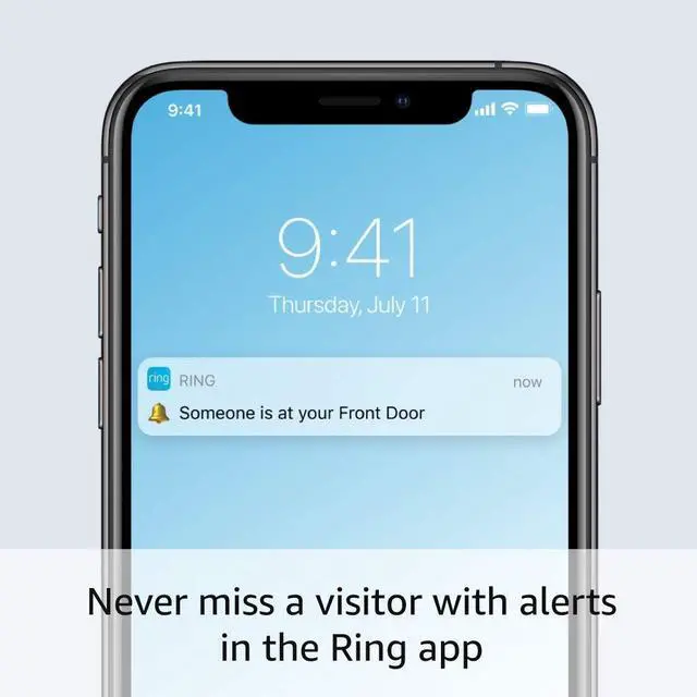 Alt view image 5 of 7 - Ring Wired Doorbell Plus (Video Doorbell Pro)  Upgraded, with added security features and a sleek design (existing doorbell wiring required)