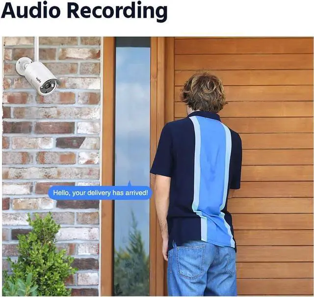 Alt view image 4 of 7 - SANNCE 10CH 5MP NVR All-in-One Wireless CCTV Security Camera System with 4 * 5MP Waterproof Surveillance IP Cameras, Plug an Play, Enhance Signal, P2P, Snapshot Email Alert & APP Push