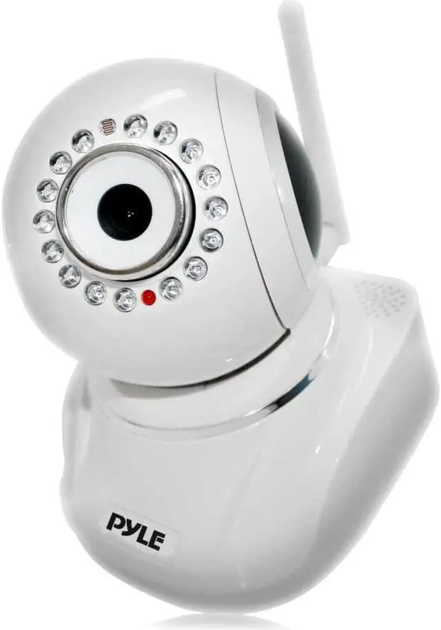 Alt view image 3 of 7 - Pyle Indoor Wireless IP Camera - HD 1080p Network Security Surveillance Home Monitor System - Motion Detection, Night Vision, PTZ, 2 Way Audio, iPhone Android Mobile App - PC WiFi Access - PIPCAMHD82