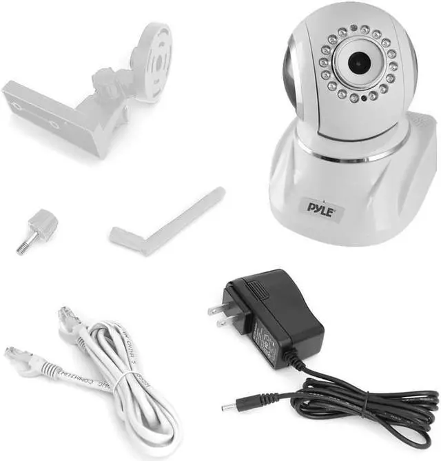 Alt view image 4 of 7 - Pyle Indoor Wireless IP Camera - HD 1080p Network Security Surveillance Home Monitor System - Motion Detection, Night Vision, PTZ, 2 Way Audio, iPhone Android Mobile App - PC WiFi Access - PIPCAMHD82