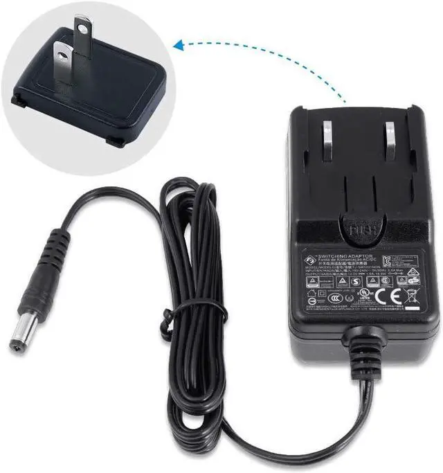 Alt view image 2 of 7 - Feelworld DC 12V 1.5A Switching Power Supply Home Power Adapter for 100V - 240V AC 50/60Hz for Feelworld Monitor (Black)