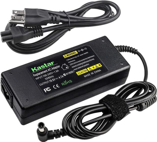 Main image of Kastar AC Adapter/Power Supply Replacement for Sony Vaio PCG-5J2L PCG-61511L 61611L PCG-6G4L PCG-7113L PCG-7133L PCG-7141L PCG-7142L PCG-7154L PCG-7Y2L PCG-FR VGN-CR VGN-CR320E/R VGN-FW VGN-NS VGN-P