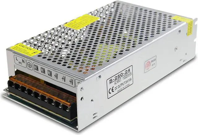 Main image of ALITOVE DC 24V 10A 240W Power Supply Adapter Transformer Switch AC 110V/220V to DC 24V 10amp Universal Regulated Switching Converter for LED Strip Light CCTV Camera Security System Computer Project