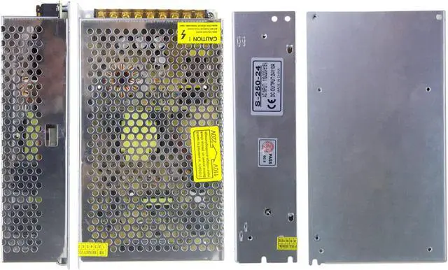 Alt view image 7 of 7 - ALITOVE DC 24V 10A 240W Power Supply Adapter Transformer Switch AC 110V/220V to DC 24V 10amp Universal Regulated Switching Converter for LED Strip Light CCTV Camera Security System Computer Project