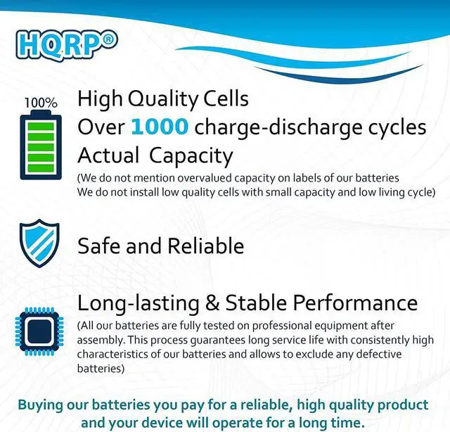 Alt view image 5 of 7 - HQRP 4-Pack Battery Compatible with Cobra FA-BP FABP FRS100 FRS104 FRS105 FRS110 FRS115 PR4500W PR4500 FRS130 FRS132 FRS220 FRS235 FRS250 FRS300 FRS80 FRS85 PR1050-WX PR135 PR945 Two-Way Radio