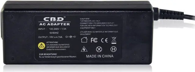 Alt view image 4 of 7 - Laptop/Notebook AC Adapter/Power Supply Charger+Cord for HP/Compaq