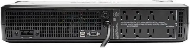 Alt view image 8 of 12 - Tripp Lite SMART1500LCDXL 1500VA Smart UPS Back Up, 900W Rack-Mount/Tower, LCD, AVR, Extended Runtime Option, USB, DB9, 3 Year Warranty & Dollar 250,000 Insurance