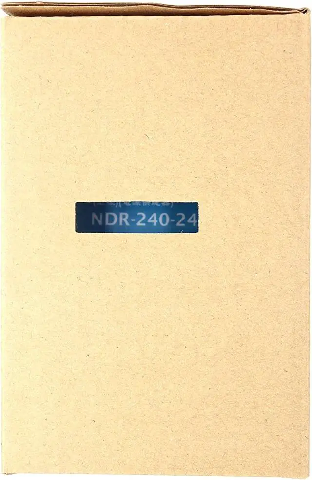 Alt view image 7 of 7 - NDR-240-24 240W 24VDC 10A AC/DC Industrial DIN Rail Power Supply Single Output for Industrial Applications