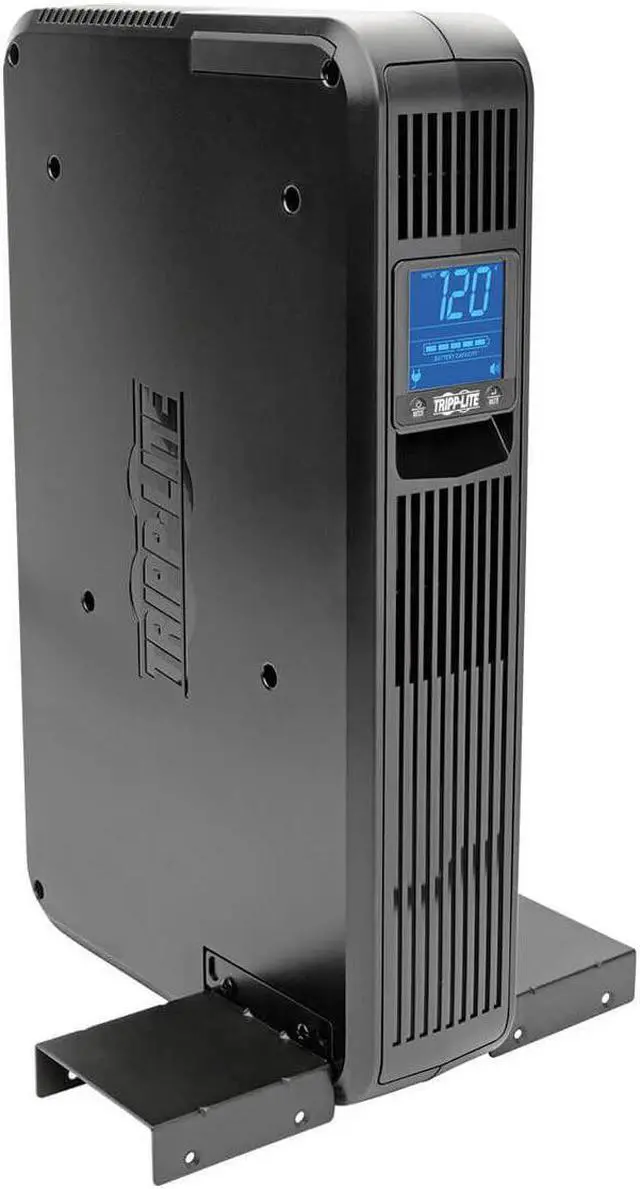 Alt view image 3 of 6 - Tripp Lite SMART1500LCDXL 1500VA Smart UPS Back Up, 900W Rack-Mount/Tower, LCD, AVR, Extended Runtime Option, USB, DB9, 3 Year Warranty & Dollar 250,000 Insurance Black