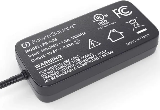 Alt view image 5 of 7 - PowerSource 180W 135W UL Listed Extra Long 12Ft AC-Adapter-Charger for Acer Nitro Predator Helios ADP-180MB G3-571-77QK AN515-51 AN515-53 300 G3-571 Acer Aspire 7 V15 V17 Laptop Power-Supply Cord