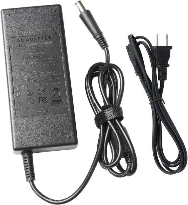 Main image of 90W 19V AC Adapter Dv7 Power Supply Cord Laptop Charger for HP Pavilion Dv4 Dv6 Dv7 G50 G60 G60T G61 G62 G72 2000; HP Compaq 2230s 2510p 2710p 6510b 6515b 8510p 8510w