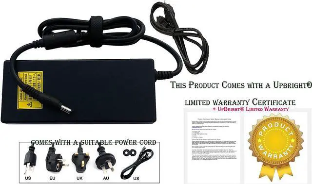 Alt view image 2 of 4 - UpBright New Global AC/DC Adapter Compatible with Asus ROG ZX53VW ZX53VW-AH58 ZX53VW-AH71, ZX50VW ZX50VW-MS71, ZX50VX 15.6" Gaming Laptop Notebook PC Power Supply Cord Cable PS Charger Mains PSU