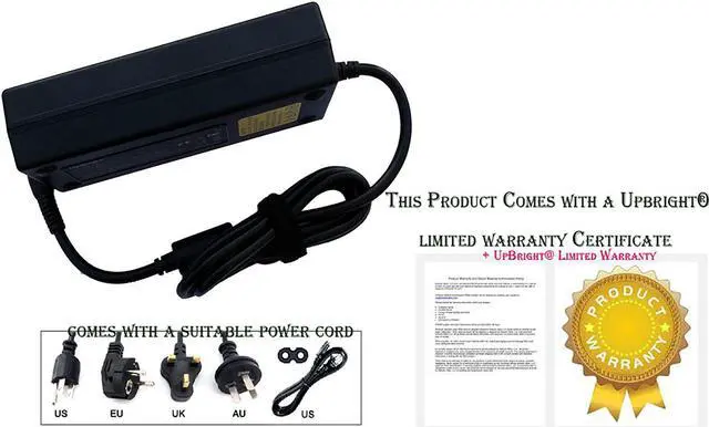 Alt view image 3 of 4 - UpBright New Global AC/DC Adapter Compatible with Asus ROG ZX53VW ZX53VW-AH58 ZX53VW-AH71, ZX50VW ZX50VW-MS71, ZX50VX 15.6" Gaming Laptop Notebook PC Power Supply Cord Cable PS Charger Mains PSU