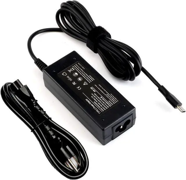 Main image of 45W USB/Type C AC Adapetr for Acer Chromebook Spin 11 13 R 13 15 CB314 CB315 CB314-1H-C34N CB314-1H-C884 CB315-1HT-C4RY CB315-3H-C2C3 CB315-3HT-C296 Business School Laptop Charger Power Cord