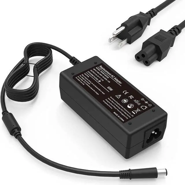 Main image of 65W AC Adapter Laptop Charger for HP Pavilion DV7 DV6 DV5 DV4 DM4 G7 G6 Series,Compaq Cq57 Cq62 Cq56 Cq61 Cq60 Cq58,2000-329WM 2000-2A20NR 2000-2B09WM,Probook 4540s 4440s 4430s 4520s 4530s 6570b 6560b