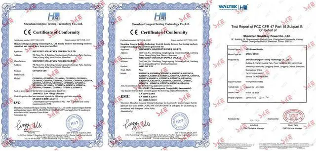 Alt view image 6 of 9 - 600VA 360W Back UPS Battery Backup Intelligent LCD Battery Backup and Surge Protector Uninterruptible Power Supply Battery Backup for Computer