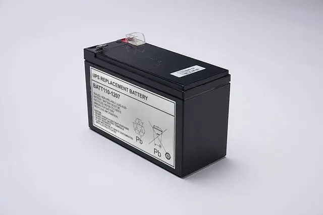 Alt view image 5 of 7 - APC UPS Battery Backup Surge Protector, 425VA Backup Battery Power Supply, BE425M & UPS Replacement Battery, BATT110-1207, for APC UPS BE550G, Generic for APCRBC110