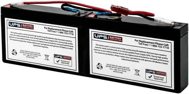 Main image of New Battery Pack for APC SmartUPS SC 450 SC450R1X542 Compatible Replacement by UPSBatteryCenter