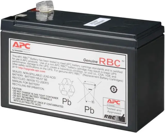Alt view image 4 of 8 - APC UPS Battery Replacement, APCRBC158, for APC UPS Model BX1000M