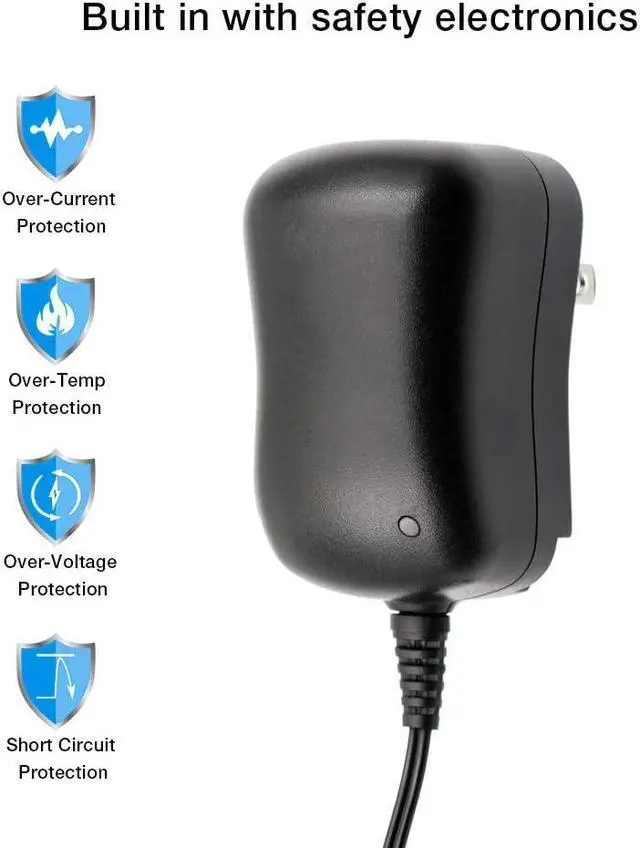 Alt view image 5 of 7 - ZOZO 12W 12 Volt 1 Amp 3V 4.5V 5V 6V 7.5V 9V 12V Power Supply, Universal AC Adapter with 5.5mm x 2.1mm Barrel Plug and 8 Selectable Tips Micro USB 3.5mm Jack for MP3 MP4 Player Headphone Speaker Watch