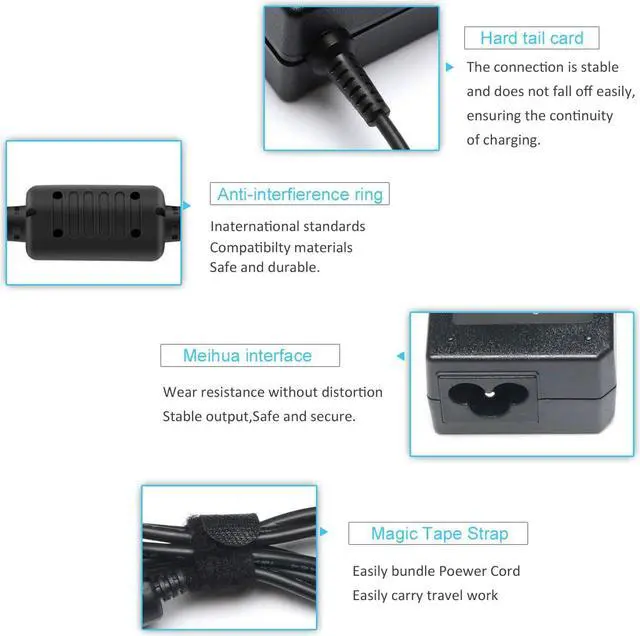 Alt view image 5 of 7 - 135W Laptop Charger for Lenovo IdeaPad Y700 P50 T440P W540 W541 ADL135NDC3A ThinkPad T450P T460P T470P T530 T540 T560 Y40-70 Y50-70 Y70-70 Z710 Y50-70AM-IFI-Power Supply Cord-20V 6.75A