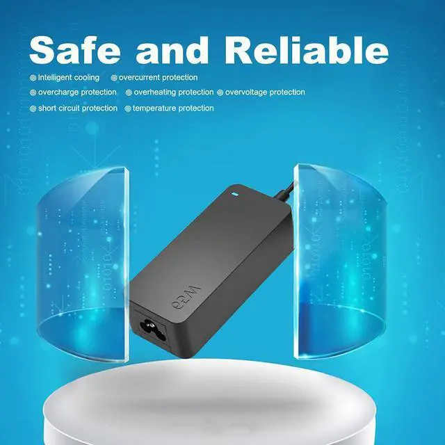 Alt view image 5 of 7 - 65W 45W Type-C Charger Fit for Lenovo Yoga 720 730 920 C740 C940 C930 730S USB-C IdeaPad-Yoga Series Laptop Power Adapter