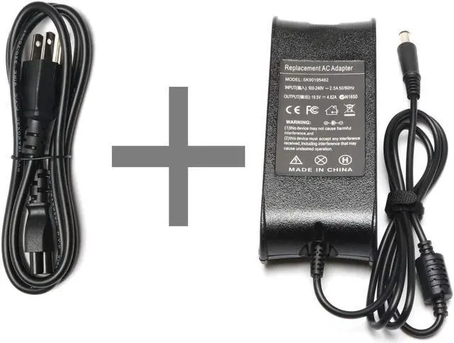 Alt view image 4 of 7 - 90W AC Adapter Laptop Charger for Dell Latitude D830 D820 D630 D620 D610 D520 E4310 E4300 E5400 E5500 E5510 5480 5591 Chromebook 11 3120 3180 3189 0J62H3 PA-10 PA-12 PA12 Notebook Power Supply Cord