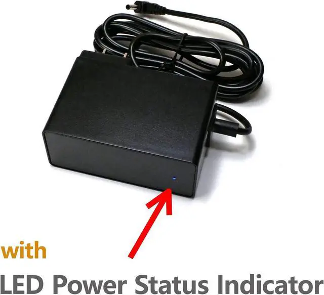 Alt view image 3 of 4 - EDO Tech Wall Charger for Onn. 100002435 10.1" 100005693 11.6'' 2in1 Windows Detachable Laptop Tablet (6.5 Ft Long Cable AC Power Adapter)