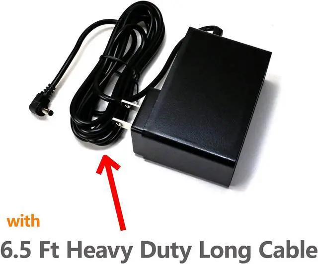 Alt view image 4 of 4 - EDO Tech Wall Charger for Onn. 100002435 10.1" 100005693 11.6'' 2in1 Windows Detachable Laptop Tablet (6.5 Ft Long Cable AC Power Adapter)