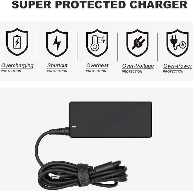 Alt view image 3 of 4 - 65W 45W AC Adapter Replacement for Dell Inspiron 3501 3500 3502 3505 3585 3595 5591 3590 3593 3490 3790 5593 Vostro 3400 3500 Charger Power Supply Cord