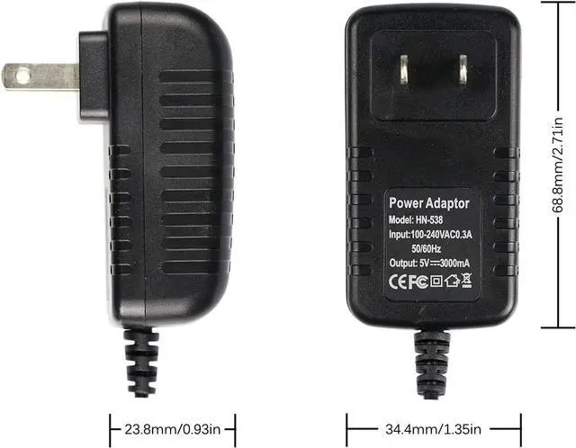 Alt view image 2 of 4 - 5V 3A USB Type C Power Supply Adapter with ON/Off Switch for Raspberry Pi 4 Model B (1G,2G,3G) - OEM
