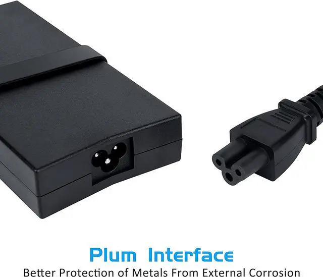 Alt view image 4 of 5 - 130W AC Charger Fit for Dell Precision 3520 3510 3530 M2800 M4400 M4500 M6300 Inspiron 7559 5577 5576 7567 7566 7557 5160 PA-4E 330-1829 330-1830 Laptop Power Adapter Supply Cord