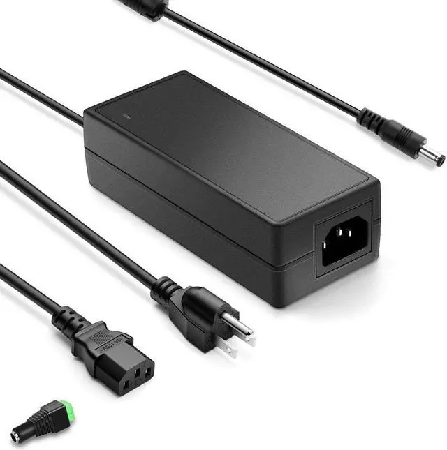 Main image of 5V 15A Adapter, 100-240V AC to DC 5 Volt 15 Amp 75W Power Supply, 12A 10A 9A 8A Converter RGB LEDs Driver 5.5x2.5mm Tip 7.5ft Cord for Christmas Lights WS2812B WS2811 WS2813 SK6812 LED Strips - OEM