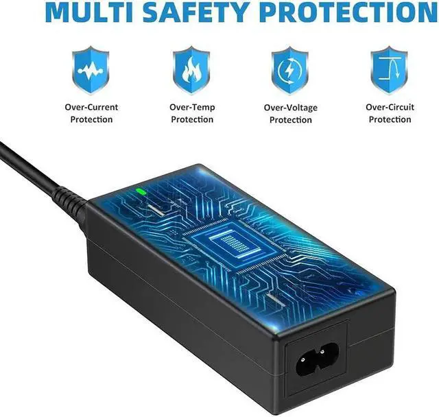 Alt view image 3 of 7 - ZOZO 45W Laptop Charger 19.5V 2.31A Power Adapter for Hp Stream 11 13 14,Elitebook Folio 1040 G1, HP Chromebook 14, Spectre Ultrabook X2, Hp Spectre X360, HP Pavilion 11 13 15, Touchsmart 15 G3 G4