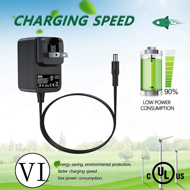 Alt view image 6 of 7 - 13.5V AC/DC Adapter Compatible with CEN TECH 5 in 1 Portable Power Pack Item 60703 Battery Power Adapter Charger UL Listed - OEM