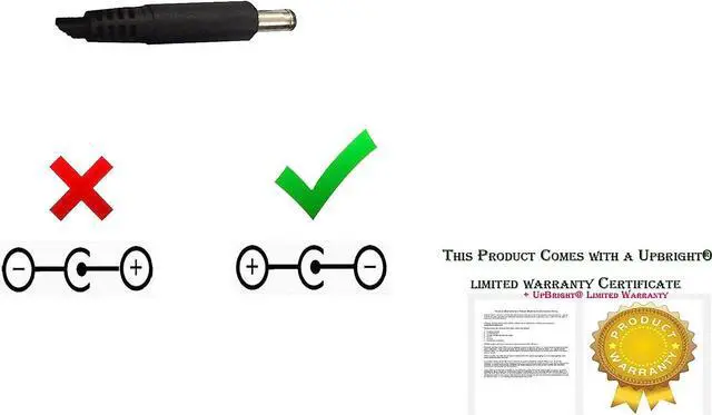 Alt view image 3 of 6 - UpBright 9V AC/DC Adapter Compatible with Taylor Precision TEADPT12 DU28090010C TE32FT Digital Scale TE10FT TE11FT TE22FT TE220S Digital Portion Control Balance H CHD DPX351320 Power Supply Charger