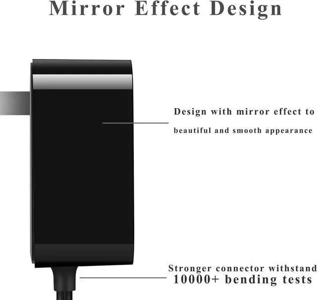 Alt view image 7 of 7 - 9V Charger for LABIGO Electric Spin Scrubber Compatible with Voweek VWS211, SP02, LABIGO LA1, Homitt HM115C HM115CW Electric Spin Scrubber Power Supply Cord Cable