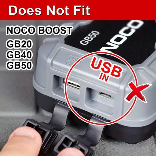 Alt view image 4 of 5 - T POWER Fast Qiuck Charger for NOCO GB70, GB150 GB250 GB251 GB500 XGC4 UltraSafe Lithium Jump Startres Ac Dc Adapter Power Supply