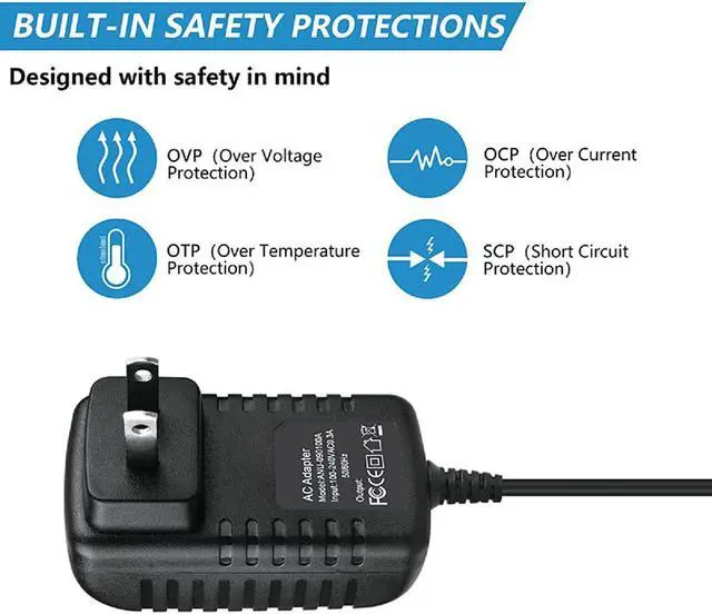 Alt view image 2 of 3 - KONKIN BOO Replacement 12V AC Adapter for Gateway GWTN141-5BK GWTN141-5BL Power Supply Charger Cord PSU