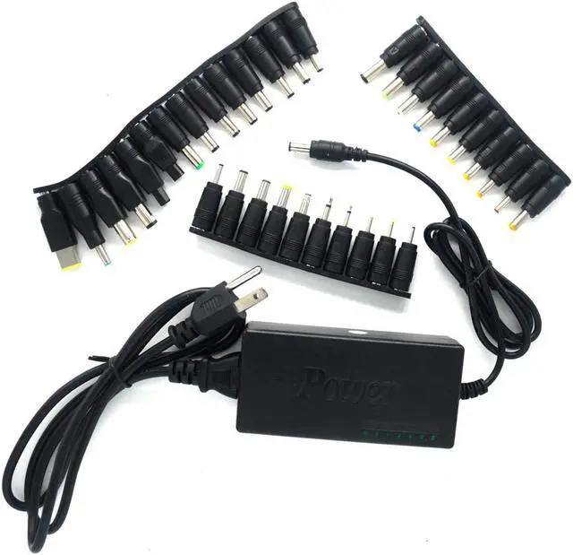 Main image of Padarsey Universal AC Power Adapter Charger 96W with 34 pcs Adapters 12V-24V Compatible for Notebook Acer Asus Toshiba Dell Lenovo IBM HP Compaq Samsung Sony Gateway Fujitsu Mobile Phone DVD LCD