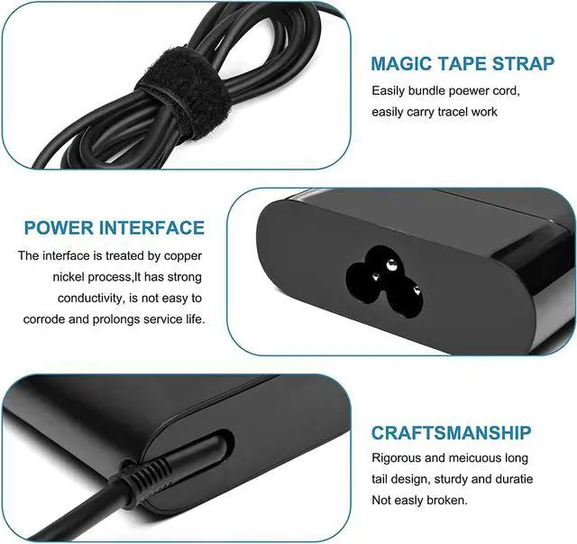 Alt view image 6 of 7 - 150W Laptop Power Supply for HP OMEN 15 17 HP Pavilion Gaming 15 17 HP Zbook 15 G3 G4 G5 G6 Laptop HP TPN-CA11 TPN-DA09 L32661-001 Adapter