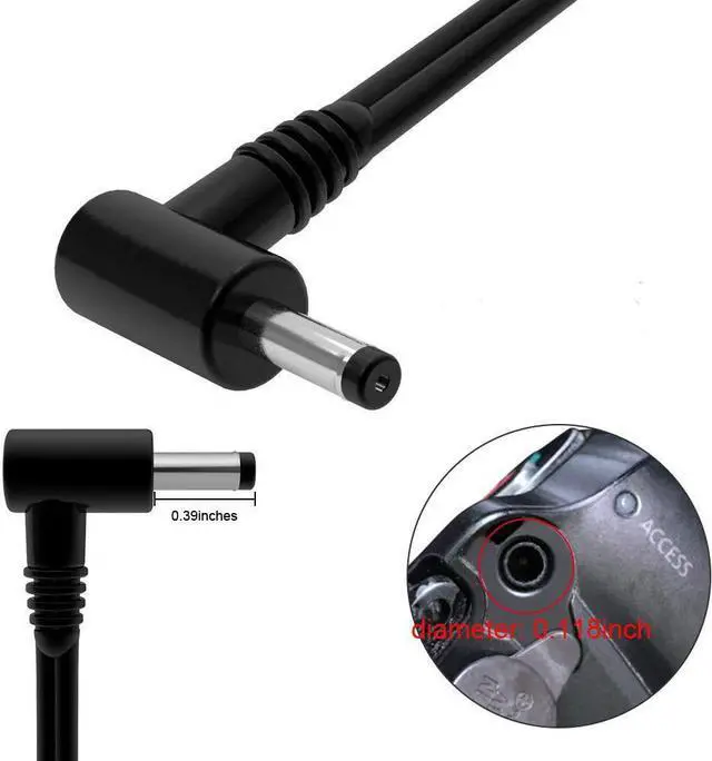Alt view image 3 of 7 - CA-570 AC Adapter Charger Compatible with Canon VIXIA HV/HF/HG Series: VIXIA HV10 VIXIA HV20 VIXIA HV30 VIXIA HF M32 VIXIA HF10 VIXIA HF11 VIXIA HF200 VIXIA HF20 VIXIA HF S10 VIXIA HF S100