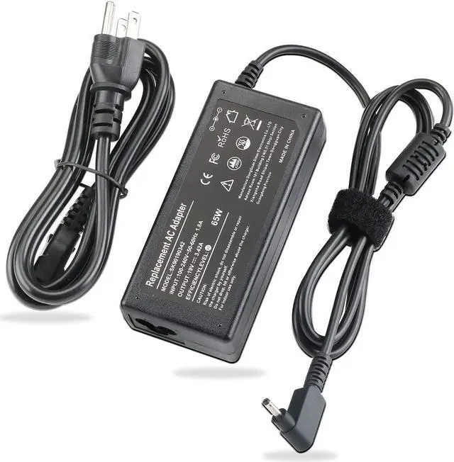 Main image of 65W AC Power Adapter Charger for Acer Chromebook 11 13 14 15 R11 CB3-131-C3SZ CB3-431 CB3-532 CB5 CB5-132T C730E-C4BA C720 C720P C740 Aspire One Cloudbook 11 14 AO1-131-C7DW C9PM A13-045N2A