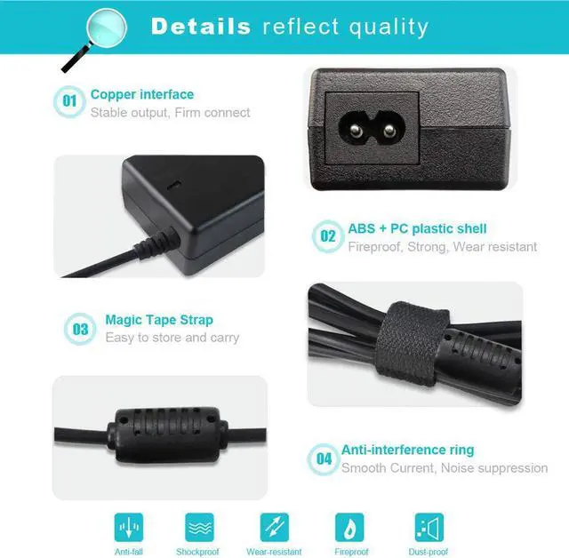 Alt view image 4 of 7 - 19.5V KDL-40R510C KDL-48R510C Docking Station AC Charger Adapter for Sony LCD TV Bravia KDL48W600B KDL-48W650D KDL32W600D KDL-40W KDL-40R KDL-42W KDL-48W KDL-48R KDL-55W KDL-32W KDL32R Laptop Power
