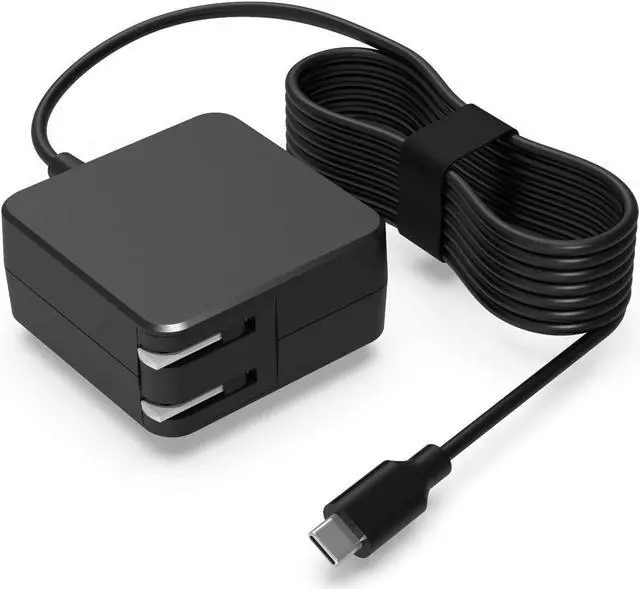 Alt view image 4 of 4 - 90W 65W Type C AC Charger Fit for LG Gram 16Z90P 14Z90P 17Z90P 17Z90P-K.AAB8U1 14Z90P-K.AAS7U1 16Z90P-K.AAW5U1 14Z90P-K.AAW5U1 16Z90P-K.AAS8U1 14Z90P-K.AAW3U1 USB C Laptop Power Adapter Supply Cord
